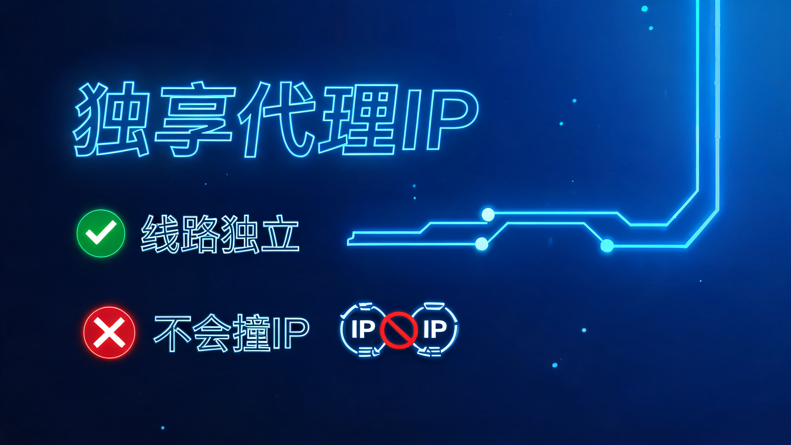 独享代理IP线路独立吗，会不会撞IP？